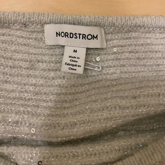 Nordstrom Sparkly Sweater NWOT - Picture 2 of 5